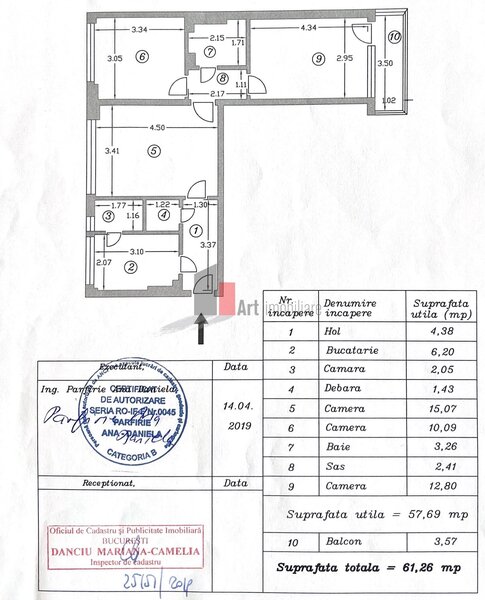 Obor/ Stefan cel Mare Apartament 3 camere